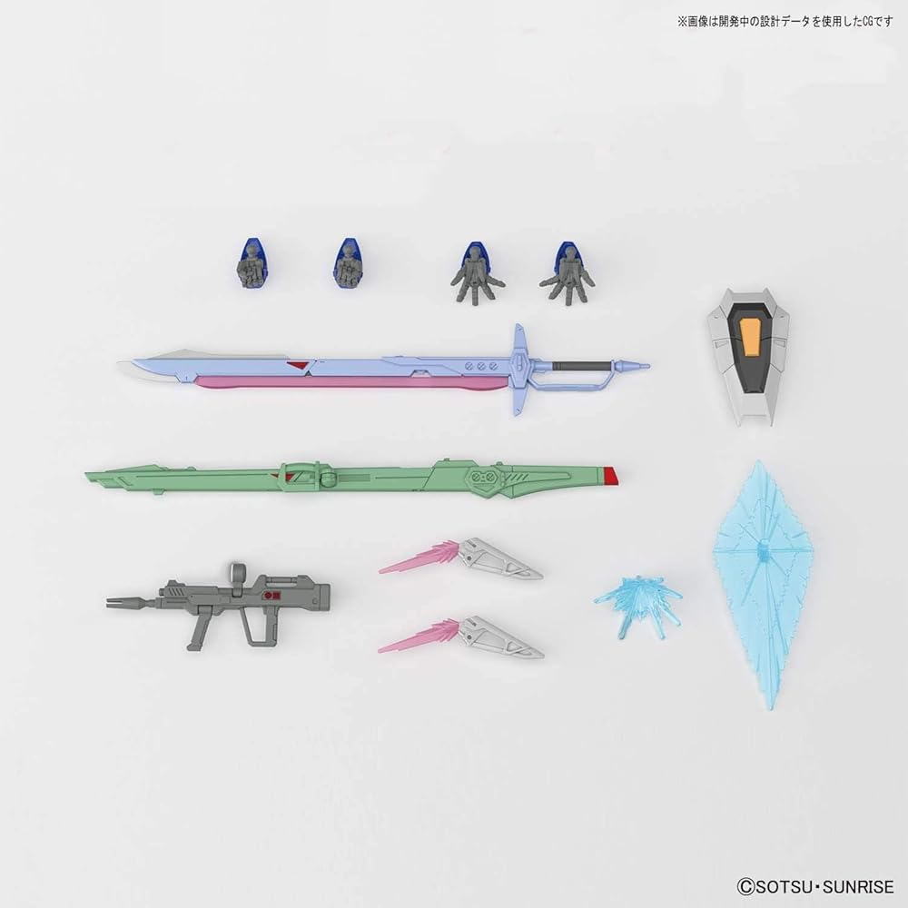 HGCE Мобильный доспех Гандам SEED Destiny Destiny Gundam Масштаб 1/144 Пластиковая модель с цветовой кодировкой