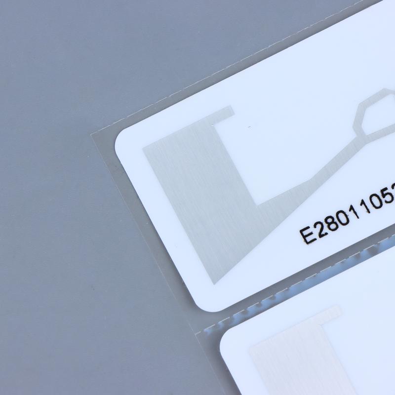 UHF RFID Наклейка на лобовое стекло 860-960 МГц Водонепроницаемая метка EPC 6C для автоматических ворот