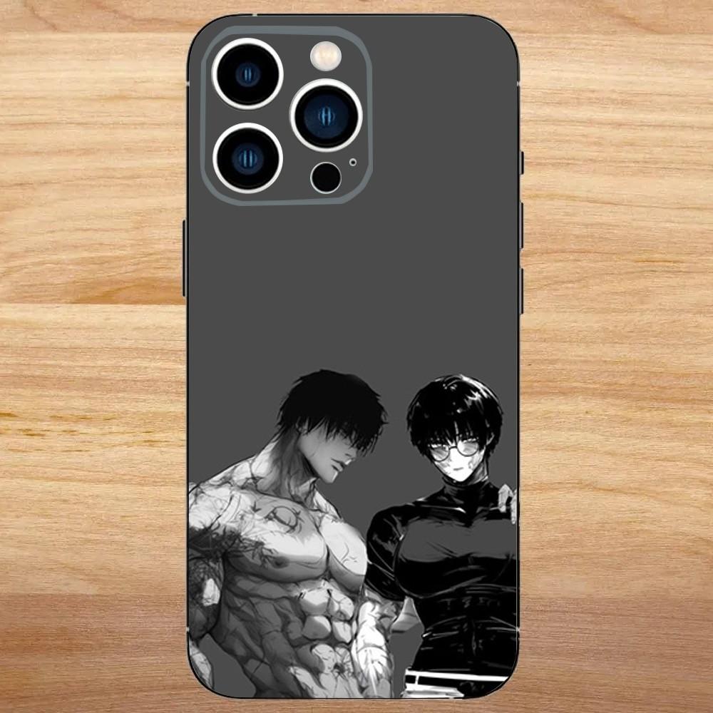 Чехол для телефона Maki Zenin Jujutsu Kaisen для iPhone 16,15,14,13,12,11,Mini,Pro,SE,MAX Белый Матовый Ударопрочный Чехол