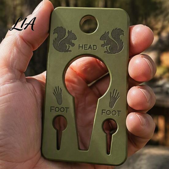 Game Handling Accessory Squirrel Processing Tool for Field Hunting, Portable Animal Skinning Tool, Operation Equipment Durable Compact Hunting Outdoor