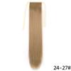 MERISIHAIR Women Long Straight Wrap Around Ponytail Synthetic Fiber Long Straight Wavy Hair Extensions Daily Wear