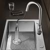 Silicone Sink Protectors For Kitchen Sink,Kitchen Sink With Center Drain Grid Accessory, Non-Slip Heat-Resistant Mat