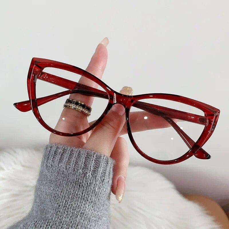 Blue Light Blocking Eye Protection Computer Glasses Trendy New Women's Optical Spectacle Eyeglasses Unisex Fashion Eyewear