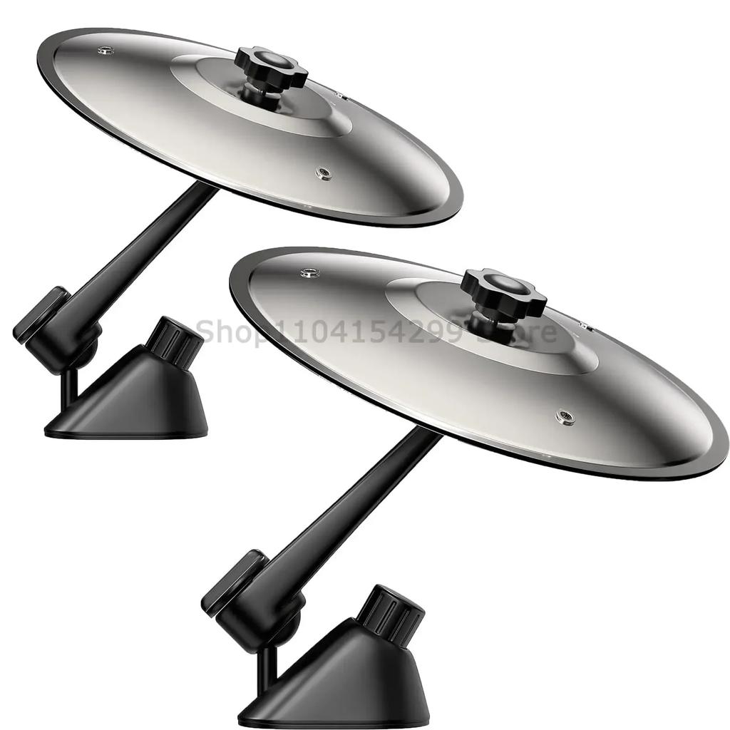 1/2P Автомобильные тарелки крэш Вентиляционное отверстие Мини барабан Автомобильные тарелки ручной работы Вентиляционное отверстие для автомобильной тарелки Музыкальный инструмент для интерьера автомобиля