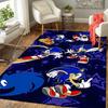 1Pc Sonic Hedgehog Adventures Rug, Office Carpet Indoor Outdoor Doormat, Non-Slip Soft, Living Room, Christmas Halloween Gift M92929