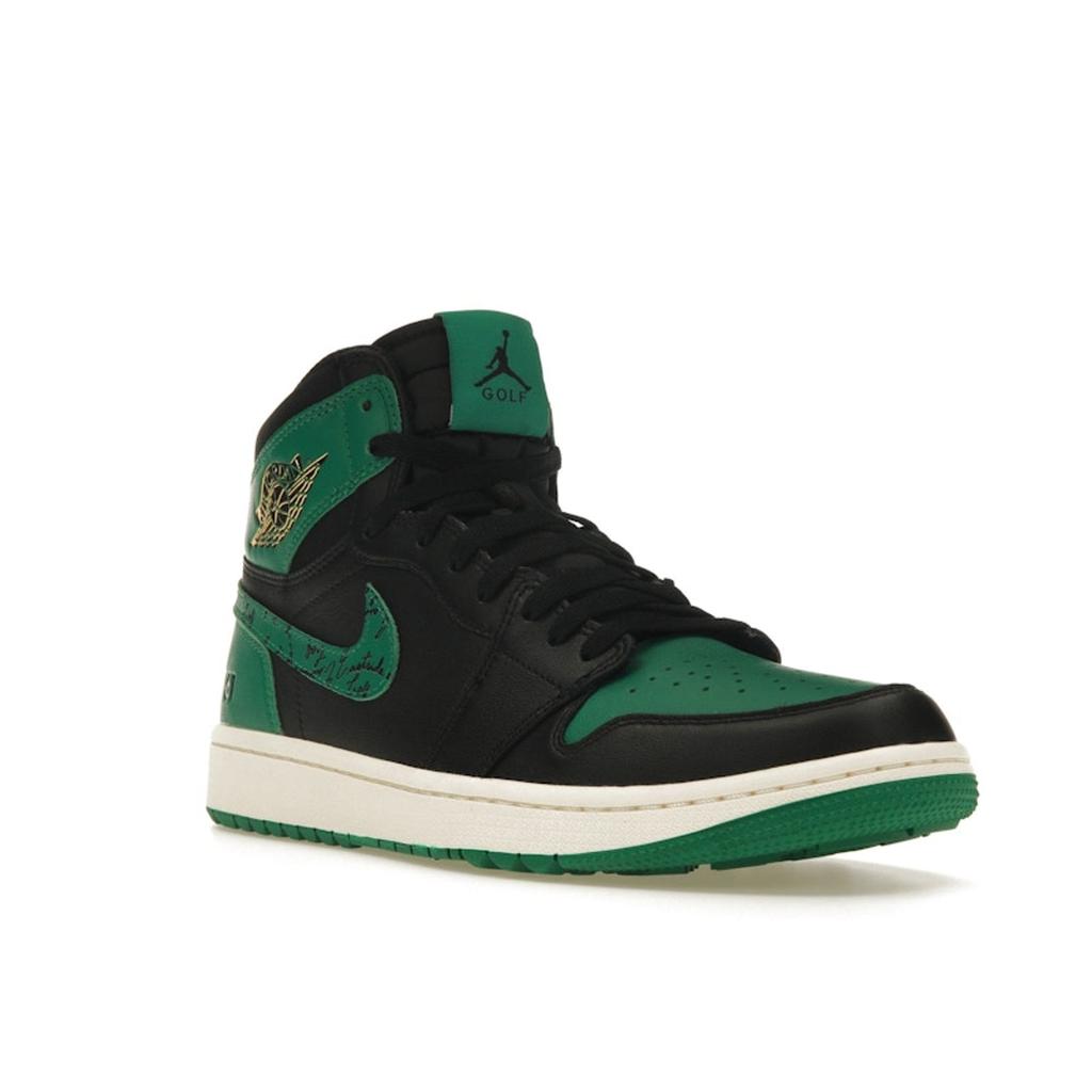 Eastside Golf x Air Jordan 1 High Golf 1961 Мужские кроссовки Зеленый Черный Малахит FJ0849-001