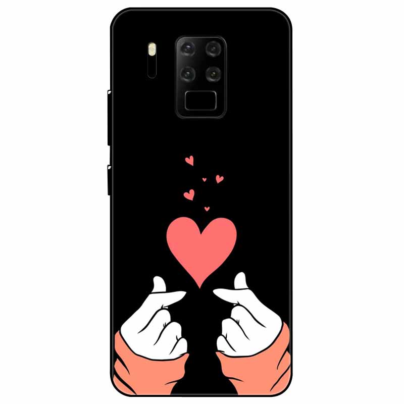 Для OUKITEL C18 Pro C21 C21Pro Чехол Силиконовый Черный Мягкий Защитный Funda Capa для OUKITEL C21 Pro C18 Pro Чехол TPU Мультяшный Чехол
