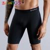 1Pcs Long Men's Underpants Cotton Men Boxers Comfortable Underwear For Man Solid Color