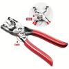 1 Set Snaps Button Plier Kit Tool With Fastener Pliers Press Tool DIY Sewing And Crafting Tools Children's Clothes Hat Sewing