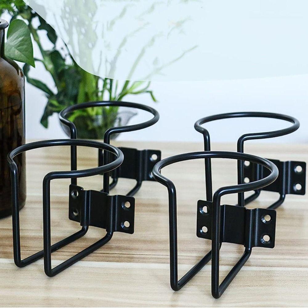 Wall Mounted Drink Holder Stainless Steel Car Mounted Cup Holder New Boat Ring Cup