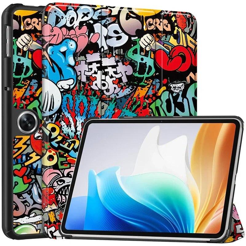 Флип-чехол для OPPO Pad Neo 11,35 дюйма, складной магнитный смарт-чехол для OnePlus Pad Air 2/OPPO Pad Go 11,35 дюйма, чехол для планшета