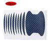 10pcs/Lot Universal Handle Sticker Car Door Handle Bumper Sticker Paper Protective Film Carbon Fiber Handle Wrist Bumper Sticker
