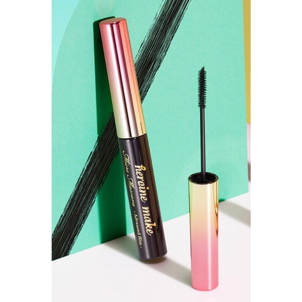 Kiss Me Тушь для ресниц Heroine Make Micro Mascara Advanced Film N 4,5 г, оттенок 01 Deep Black, 2 шт.