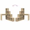 Corner Desk Sonoma Oak 101.5 x 149.5 x 149.5 cm