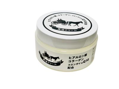 NT Cream Horse Oil Skin Cream Гиалуроновая кислота Коллаген Коэнзим Q10 Чувствительная кожа [Конское масло] (100г)