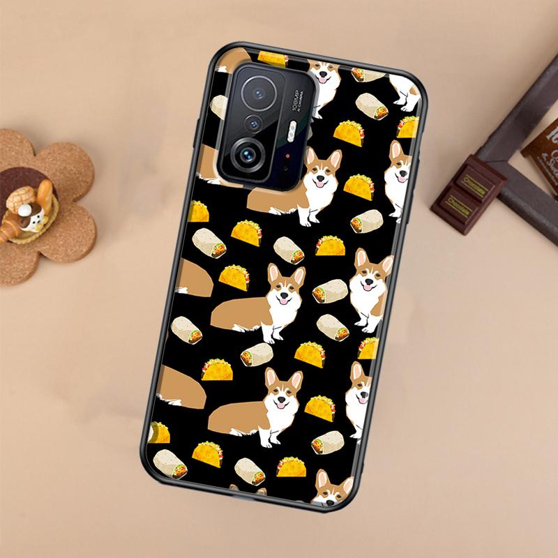 Мультяшный чехол Корги для Xiaomi 13 14 Ultra 11T 12T 13T 14T Pro POCO X7 Pro X3 X5 X6 F3 F5 F6 M6 Pro