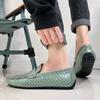 New Loafers Men Handmade Leather Loafer Casual Driving Flats Slip-on Shoes Luxury Comfy Moccasins Black Loafers Shoes for Men