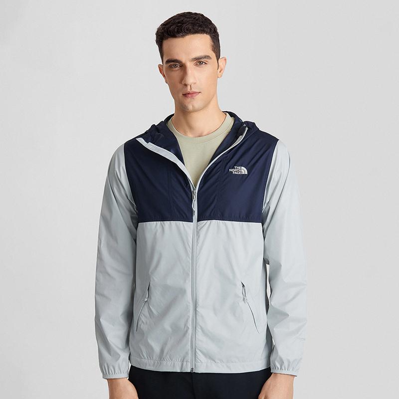 THE NORTH FACE Jacket Fall Men's Gray Blue NF0A7QP1-50A