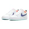Nike Детские кроссовки Court Borough Low 2 GS White Dark Purple Dust Copa Bright-Mango BQ5448-112