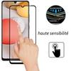 Film de protection - Toproduits® - Samsung Galaxy A02S - Verre trempé - 2 pack - Bords noirs