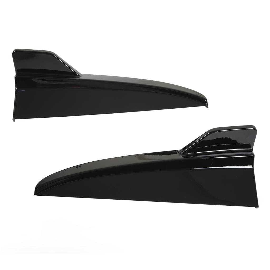 1 Pair Rear Bumper Lip Diffuser Tail Side Splitter Replacement for C‑Class W205 C43 ‑Line 2015‑2021