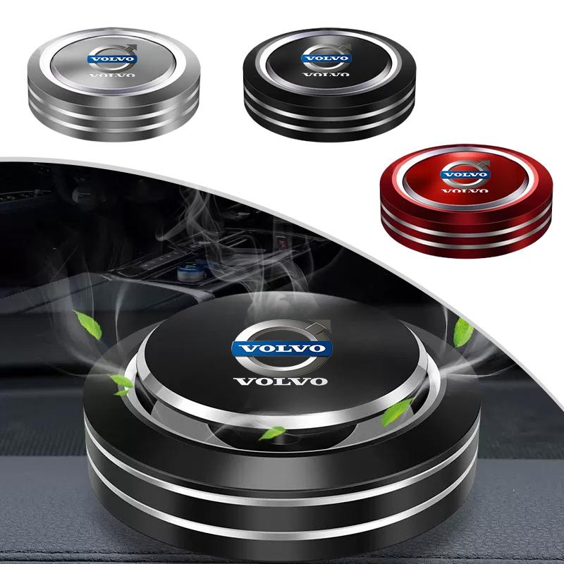 Al Alloy Car Air Freshener Vent Aromatherapy Auto Interior Accessories For Volvo XC90 V90 V60 XC60 V40 S80 S60 S90 C40 XC40