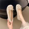 Fashion Large Size Women Flats Fashion Shallow Slip On Ladies Elegant Ballerinas Shoes Soft Suede Loafers Outdoor Casual Mary Jane Shoes
