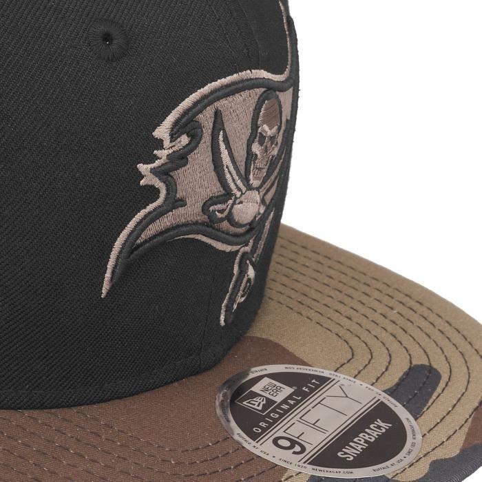 Casquette Snapback New Era 9fifty - Tampa Bay Buccaneers Wood Camo - Adulte Homme - Automne / Hiver
