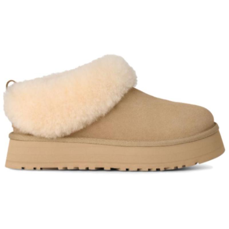 UGG Tazzelle Износостойкие Ботильоны до щиколотки Зимние Ботинки Женские Бежевые Кроссовки 1171393-MDSD