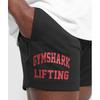 Gymshark Lifting Mesh 5  Shorts Black Conditioning Red A1b1j Bc1d