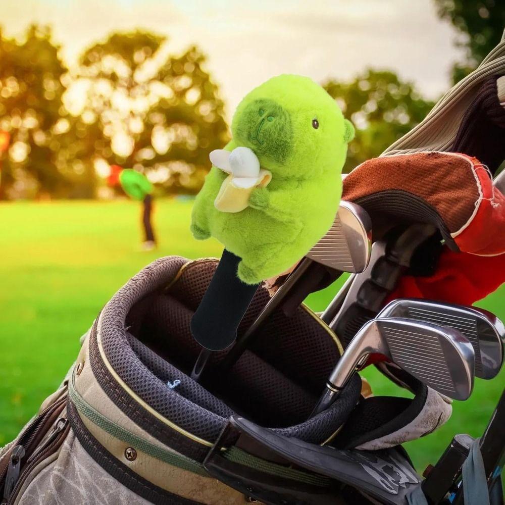 Плюшевые чехлы на голову драйвера, Плюшевый чехол на фервей-вуд, Чехол на голову гольф-клуба, Аксессуары для гольфа