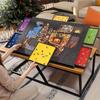 1 Set Professional Jigsaw Puzzle Table with 6 Drawers, Holds 1000 Pcs & Felt Board, Includes Display Lid & Stand, Gift Idea