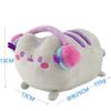 Gamer Plush Set, Cute Soft Cat Stuffed Toys, Kawaii Gaming/Snack Theme, Perfect Gift for Kids