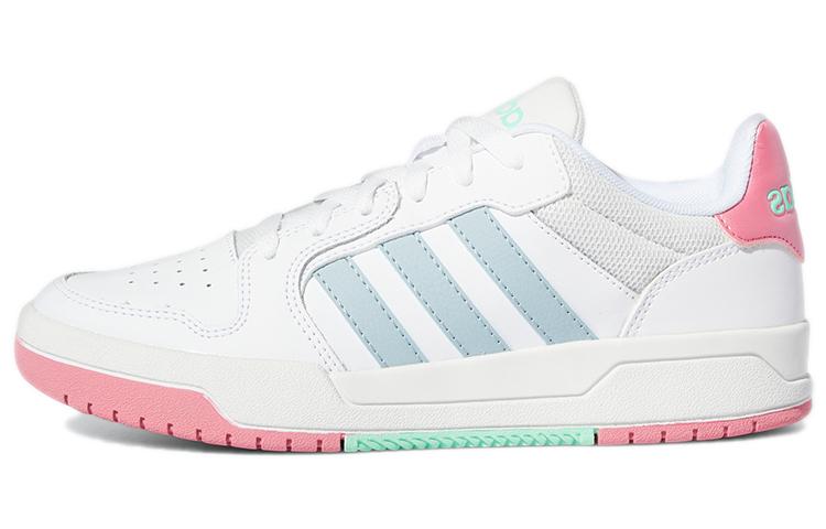 adidas Кроссовки Entrap для скейтбординга, уютные, износостойкие, 'Белый Розовый Синий', Женские GZ6807