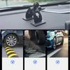 Магнитный держатель для телефона в машине, прочное клейкое крепление на центральную консоль для надежного удержания, регулируемая подставка для мобильного телефона для использования без рук