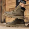 Foreign Trade Hot-selling Leather Martin Boots 2024 New Autumn and Winter Outdoor Retro High-top Casual Men's Tooling Boots