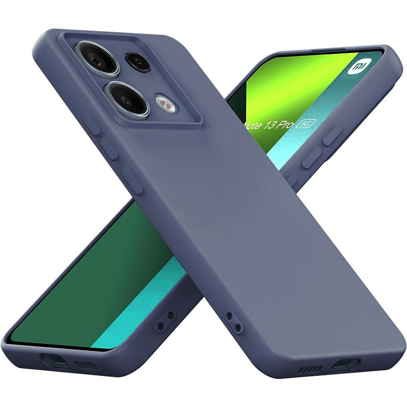 Жидкий силиконовый чехол для XiaoMi RedMi Note 13 Pro 5G/POCO X6 5G Жидкий силиконовый чехол, глобальная версия, защитный чехол для камеры всего тела, силиконовый чехол