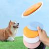 Dog Flying Disk Toy Silicone Float Bite Disc For Dog Puppy Flying Discs Trainning Interactive Toys Pet Supplies Flying Disc