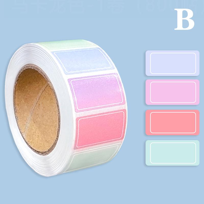 800 шт./набор Водонепроницаемые цветные наклейки Этикетки Цветовая кодировка Съемные этикетки Бирка Для инвентаризации Адрес Классификация файлов