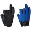 SHIMANO Basic Gloves 3 Cut Blue XL GL-008V
