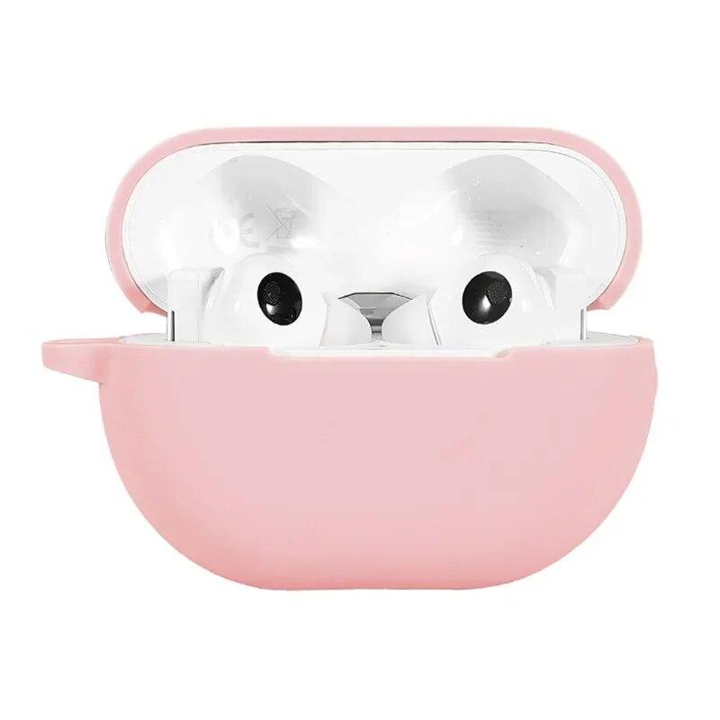 For Huawei Freebuds Pro Earphone Protective Case Silicone Case Cute Cover, Siamese Silicone Pure Color Cover for Freebuds Pro