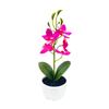 Potted Simulated Phalaenopsis Artificial Artificial Flower Desktop Ornament