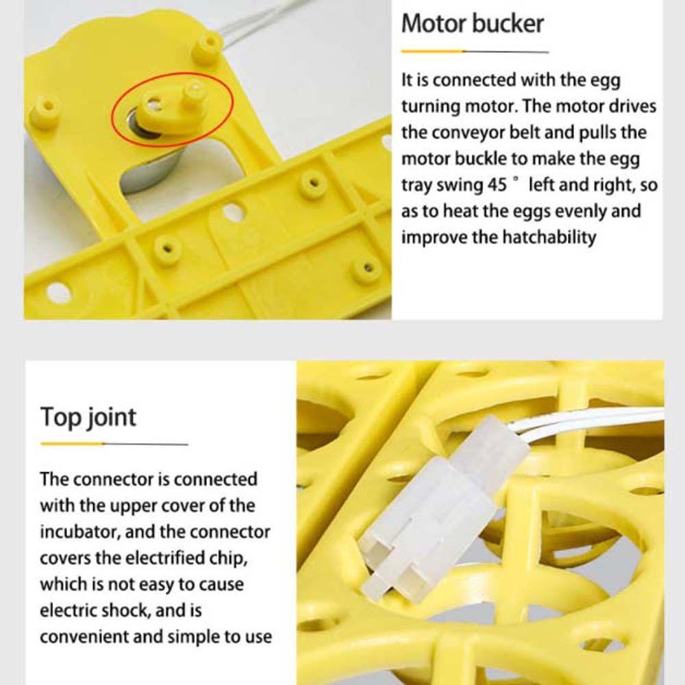 Многофункциональный высококачественный инкубатор для яиц для куриных, утиных яиц, поворотный лоток для яиц, аксессуар для брудера