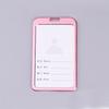 Office Metal Work Identity Badge ID Card Holder Aluminium Alloy Employee Name Cover Business Case Credit Card Holder Wallet