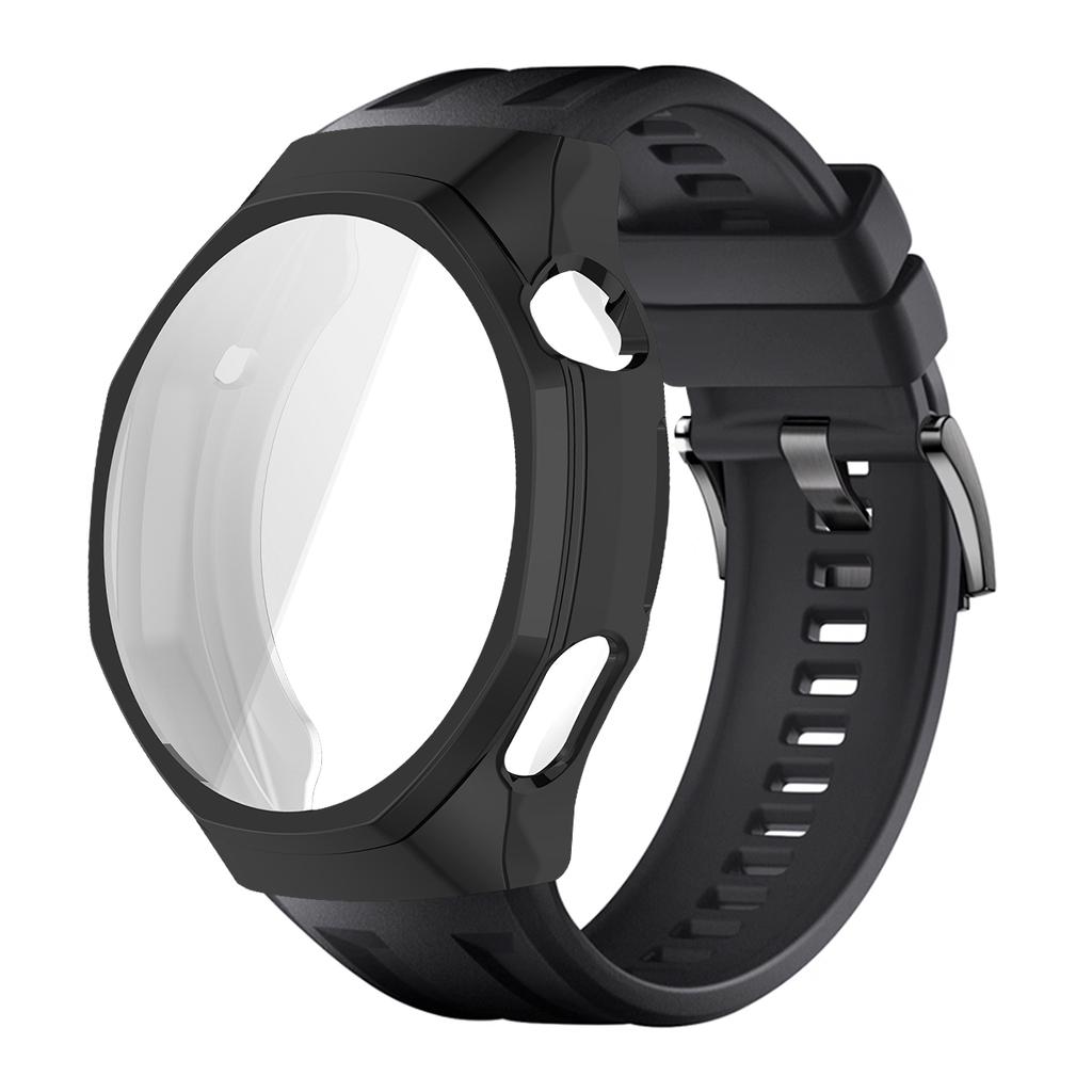 Чехол из ТПУ + Силиконовый ремешок для Huawei Watch GT6 Pro 46 мм Всесторонний защитный чехол-оболочка для экрана Спортивный ремешок Браслет