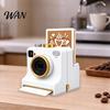 Coffee Stencil Shaker 3D Printed Christmas Latte Art Camera, Printer with Interchangeable Pattern Templates, Cocoa Powder Maker for Cappuccino