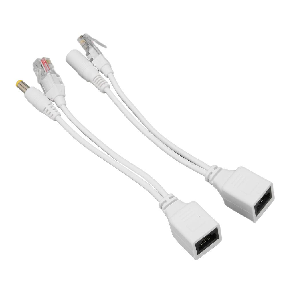 12V POE Splitter Adapter Stable Easy To Install Plug and Play Waterproof POE Splitter Adapter Male Female for IP Camera