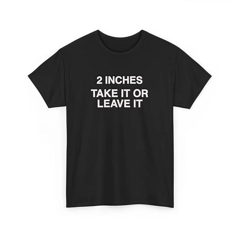 Fun emoji-themed unisex T-shirt, 2 inches, accept or give up, unrestrained round neck short-sleeved pure cotton unisex T-shirt.