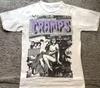 Футболка с изображением группы The Cramps, Тур 90-х, Унисекс