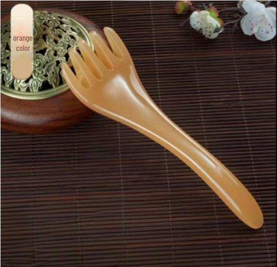 Массажер для кожи головы с пятью лапками: Акупрессурная расческа для релаксации и декомпрессии